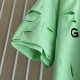 Givenchy Destroyed Layered Oversized T shirt Green