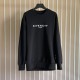 Givenchy Reverse slim fit sweatshirt in fleece black