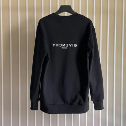 Givenchy Reverse slim fit sweatshirt in fleece black