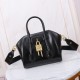 Givenchy Mini Antigona Lock bag in Box leather black