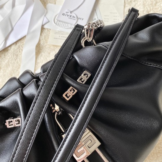 Givenchy Mini Kenny Neo bag in leather Black