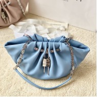 Givenchy Mini Kenny Neo bag in leather Blue