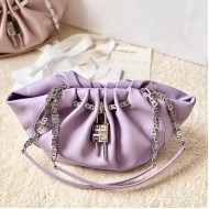 Givenchy Mini Kenny Neo bag in leather Purple