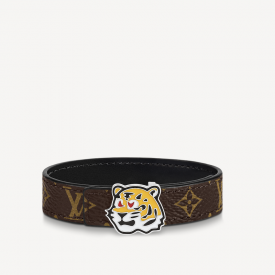 Louis Vuitton LV Tiger 14MM Reversible Bracelet M8042D