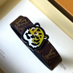 Louis Vuitton LV Tiger 14MM Reversible Bracelet M8042D