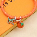 Louis Vuitton Hang It LV Fruits Leather Bracelet M8046E