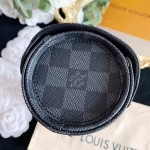 LV Damier Graphite Canvas 3 Watch Case N41137