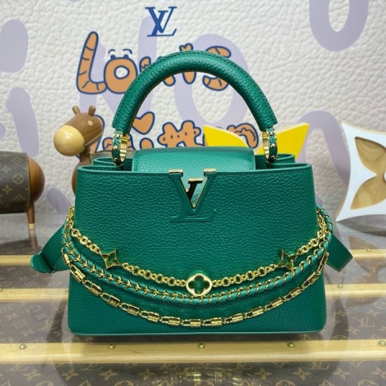 Louis Vuitton Capucines BB Green M11906