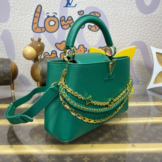 Louis Vuitton Capucines BB Green M11906