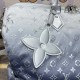 Replica Louis Vuitton Frost Gradient Silver Keepall Bandoulière 45 M12067