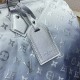 Replica Louis Vuitton Frost Gradient Silver Keepall Bandoulière 45 M12067