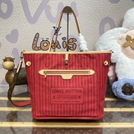 Replica Louis Vuitton Reversible Neverfull Bandoulière Inside Out MM M12096