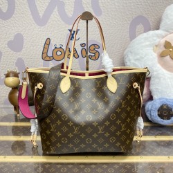 Replica Louis Vuitton Reversible Neverfull Bandoulière Inside Out MM M12257