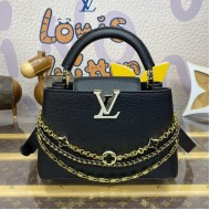 Louis Vuitton Capucines BB Black M12345