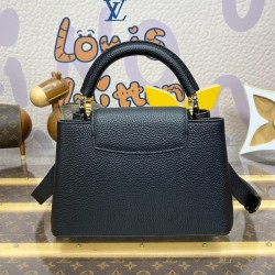 Louis Vuitton Capucines BB Black M12345