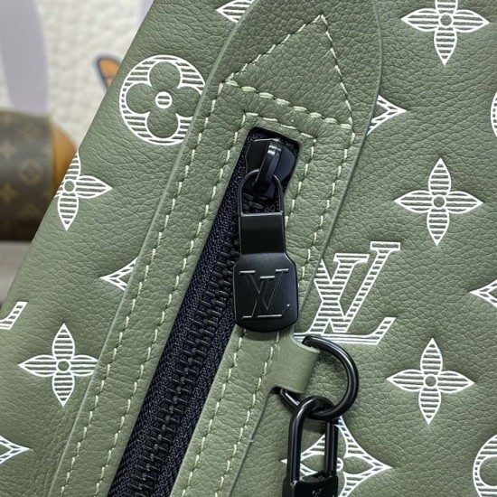 Replica Louis Vuitton Olive Green Duo Slingbag M12486