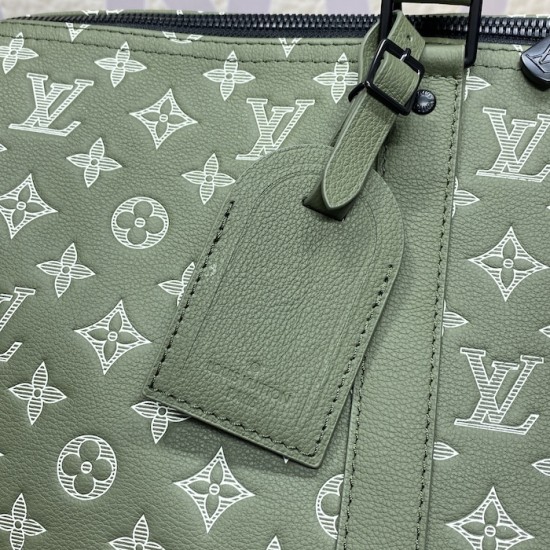 Louis Vuitton Monogram Shadow Keepall Bandoulière 50 M12504