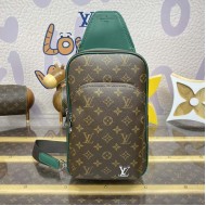 Replica Louis Vuitton Monogram Canvas Avenue Slingbag M12734