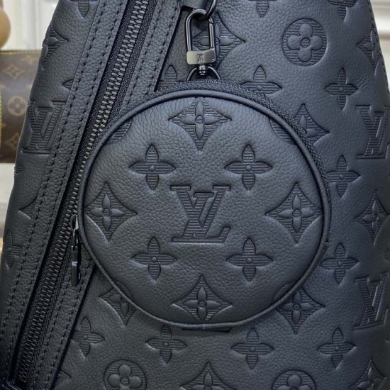 Replica Louis Vuitton Monogram ShadowDuo Slingbag M21890