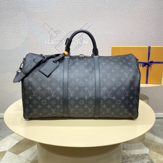 replica l**is V*t*n monogram eclipse keepall bandoulière 50 m40568