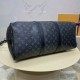 Replica Louis Vuitton Monogram Eclipse Keepall Bandoulière 50 M40568