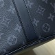 Replica Louis Vuitton Monogram Eclipse Keepall Bandoulière 50 M40568