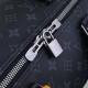 Replica Louis Vuitton Monogram Eclipse Keepall Bandoulière 50 M40568