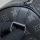 Replica Louis Vuitton Monogram Eclipse Keepall Bandoulière 55 M40605