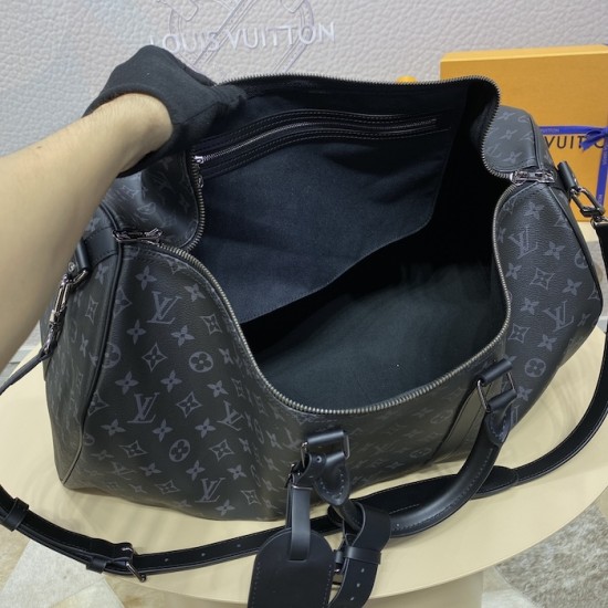 replica l**is V*t*n monogram eclipse keepall bandoulière 55 m40605