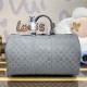 Louis Vuitton Monogram Shadow Keepall Bandoulière 50 M46117