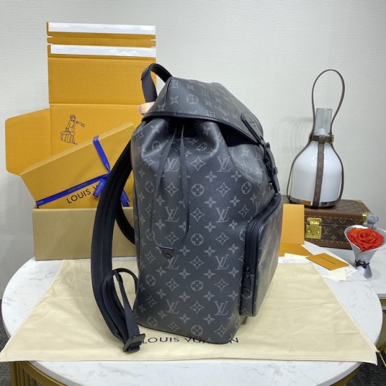 Louis Vuitton Monogram Eclipse Montsouris Backpack M46683