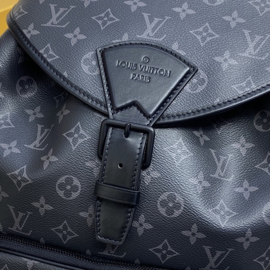 Louis Vuitton Monogram Eclipse Montsouris Backpack M46683