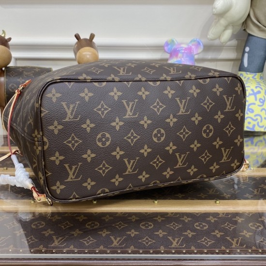 Louis Vuitton Monogram Canvas Neverfull MM M46975