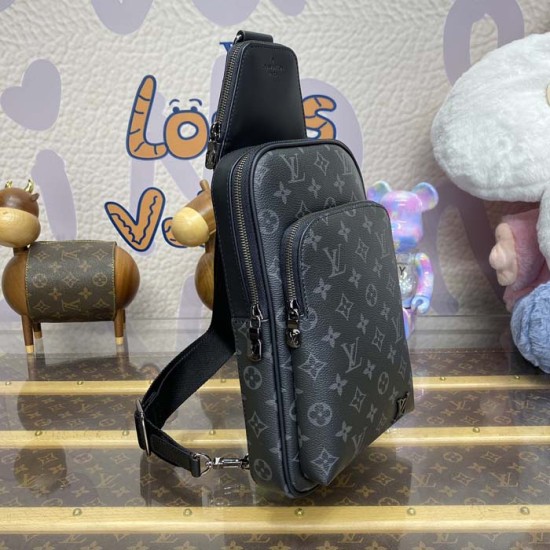 replica l**is V*t*n monogram eclipse avenue slingbag pm m47137