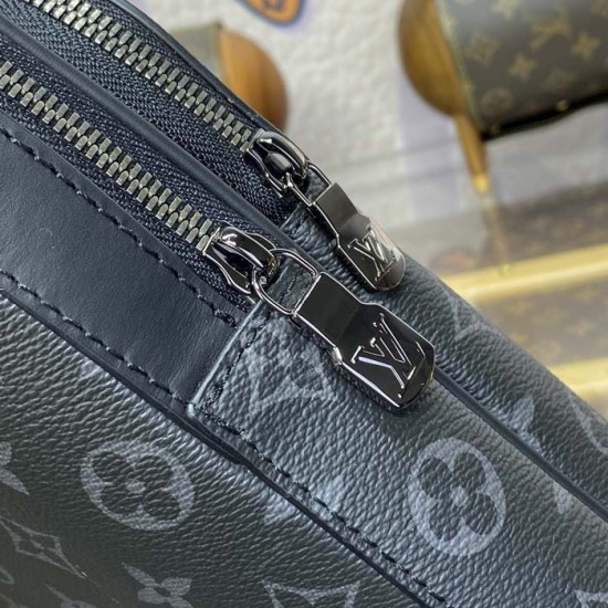 Replica Louis Vuitton Monogram Eclipse Avenue Slingbag PM M47137