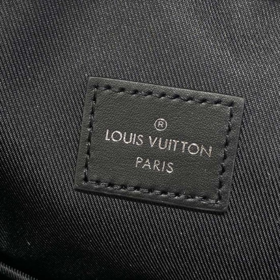 Replica Louis Vuitton Monogram Eclipse Avenue Slingbag PM M47137