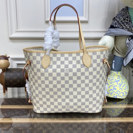 Louis Vuitton Damier Azur Neverfull MM N40604