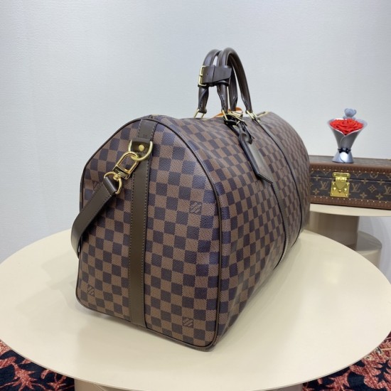 replica l**is V*t*n damier ebene keepall bandoulière 55 n41414