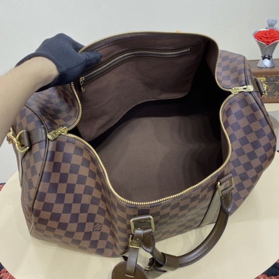 replica l**is V*t*n damier ebene keepall bandoulière 55 n41414