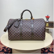 Replica Louis Vuitton Damier Ebene Keepall Bandoulière 45 N41428