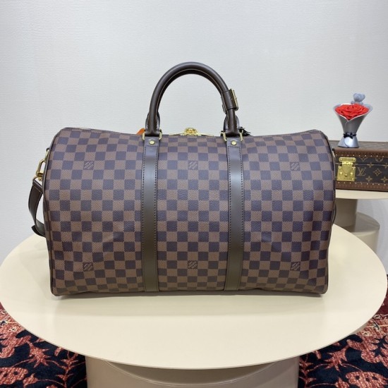 replica l**is V*t*n damier ebene keepall bandoulière 45 n41428