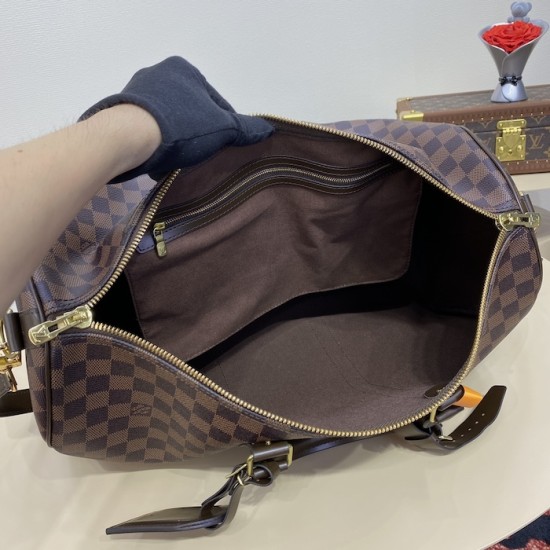 replica l**is V*t*n damier ebene keepall bandoulière 45 n41428