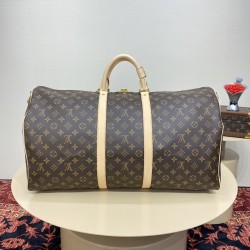 Replica Louis Vuitton Monogram Canvas Keepall Bandoulière 55 M41414