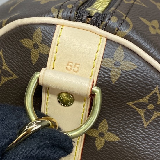 replica l**is V*t*n monogram canvas keepall bandoulière 55 m41414