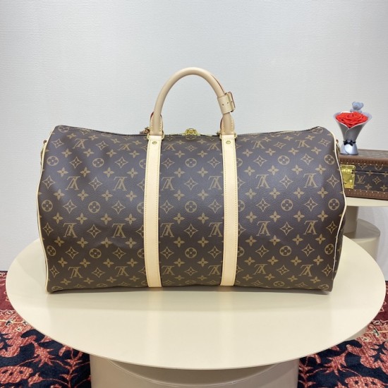 replica l**is V*t*n monogram canvas keepall bandoulière 50 m41416