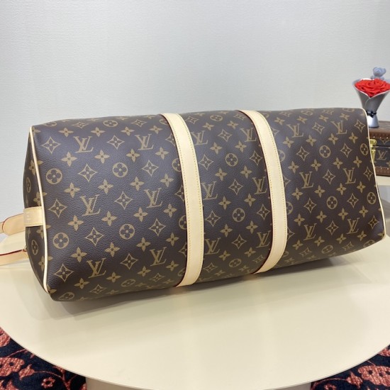 Replica Louis Vuitton Monogram Canvas Keepall Bandoulière 50 M41416