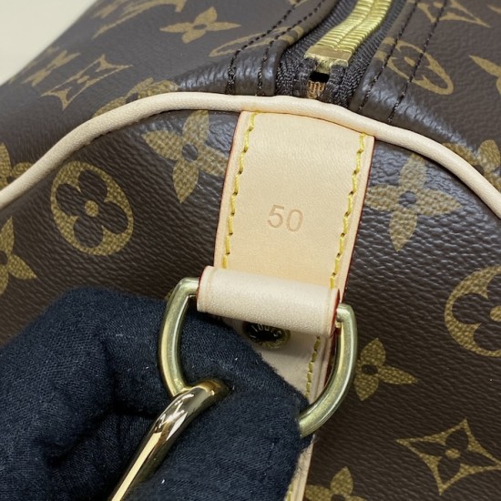 replica l**is V*t*n monogram canvas keepall bandoulière 50 m41416