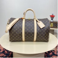 Replica Louis Vuitton Monogram Canvas Keepall Bandoulière 45 M41418