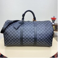 Louis Vuitton Damier Graphite Keepall Bandoulière 50 N41415