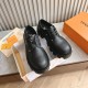 LV Checker Derby Black 1ACN3V